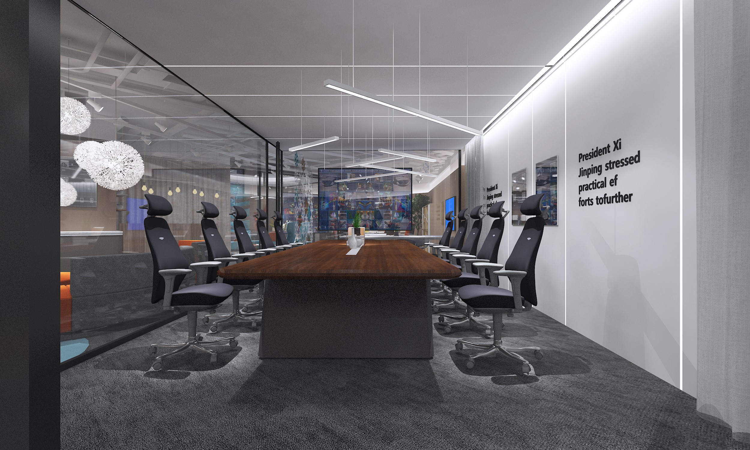 浦東新區科技智能辦公室裝修設計-第9張圖片-上海古都建筑設計集團