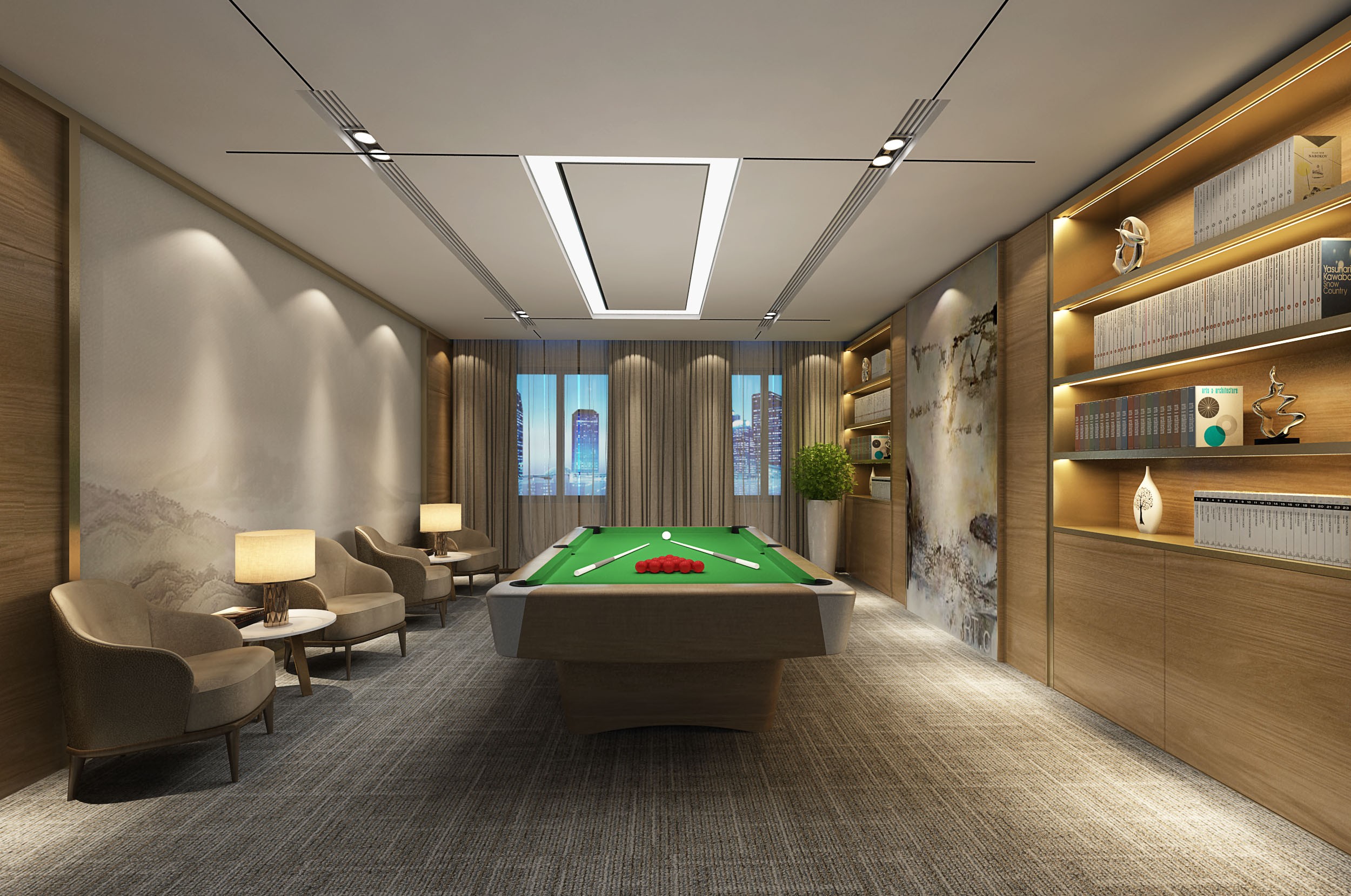 虹口區復式奢華辦公室裝修設計-第7張圖片-上海古都建筑設計集團 虹口區復式奢華辦公室裝修設計-第7張圖片-上海古都建筑設計集團