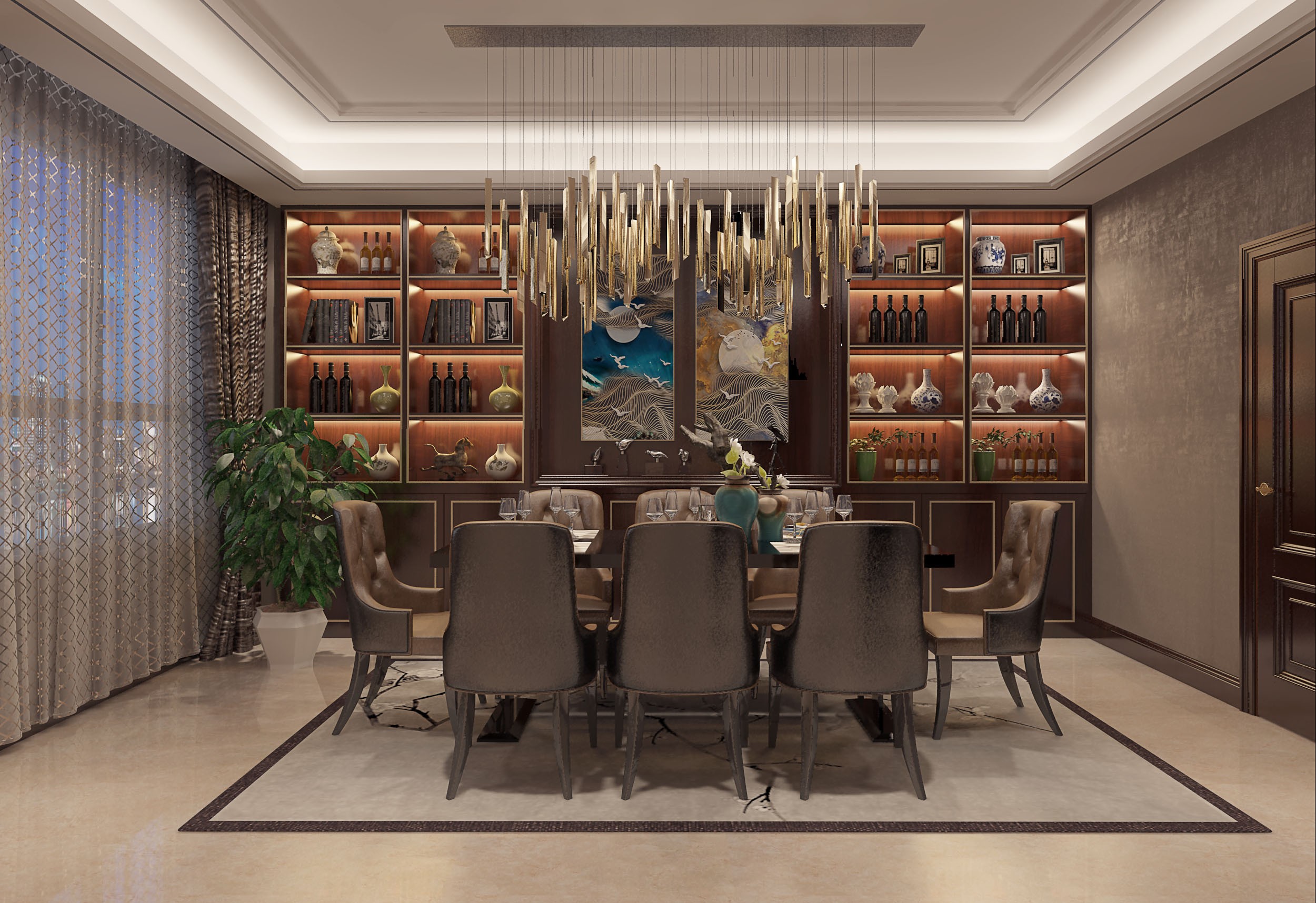 虹口區復式奢華辦公室裝修設計-第8張圖片-上海古都建筑設計集團 虹口區復式奢華辦公室裝修設計-第8張圖片-上海古都建筑設計集團