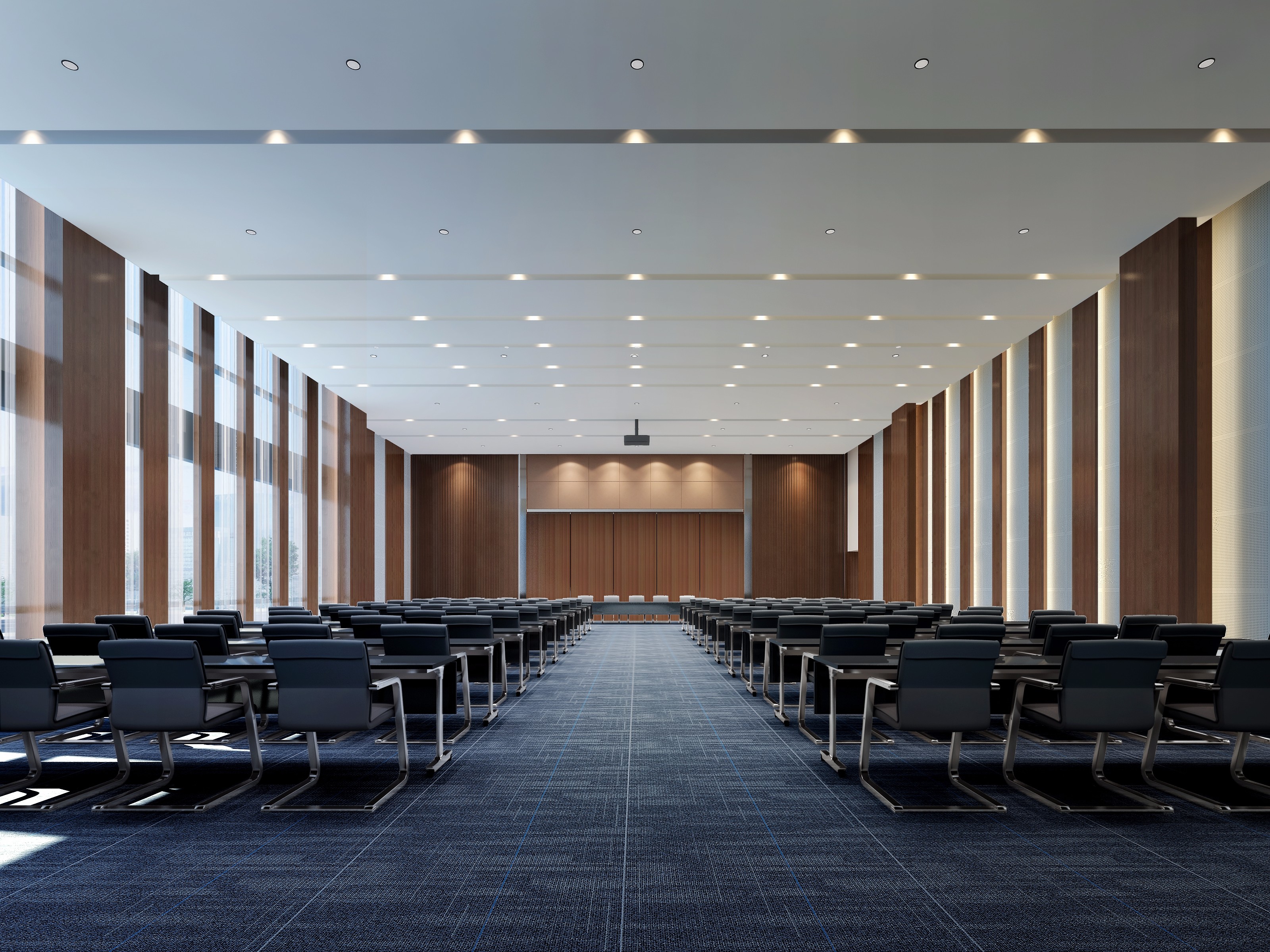 嘉定區辦公樓大廳裝修設計-第5張圖片-上海古都建筑設計集團