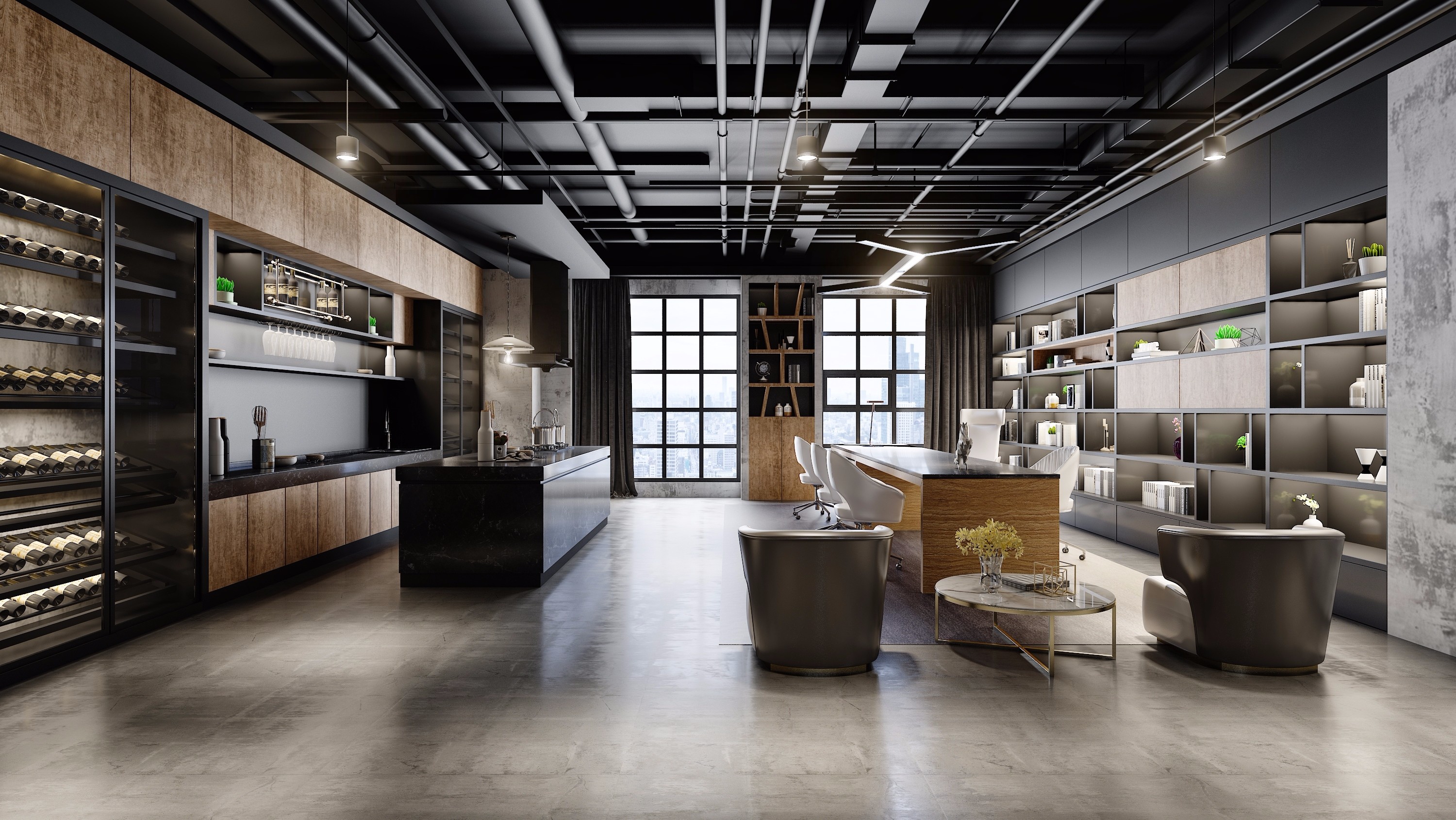 娛樂休閑區辦公室裝修設計-第4張圖片-上海古都建筑設計集團