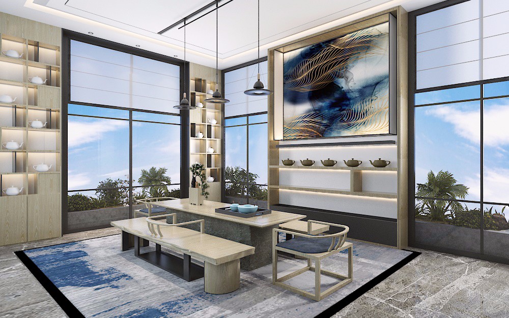 普陀區簡約文藝辦公室裝修設計-第1張圖片-上海古都建筑設計集團