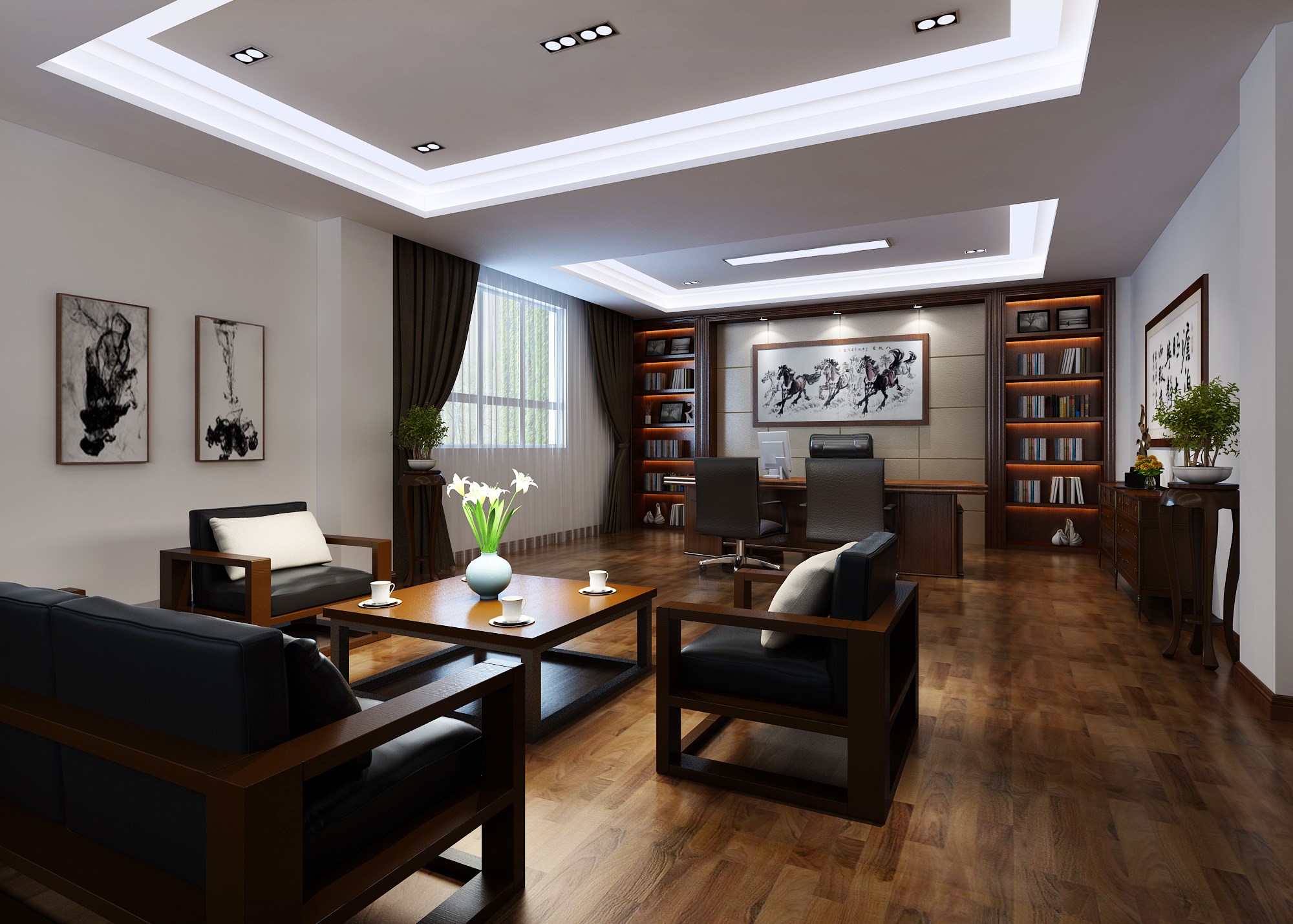 包裝公司辦公室裝修設計-第1張圖片-上海古都建筑設計集團 包裝公司辦公室裝修設計-第1張圖片-上海古都建筑設計集團