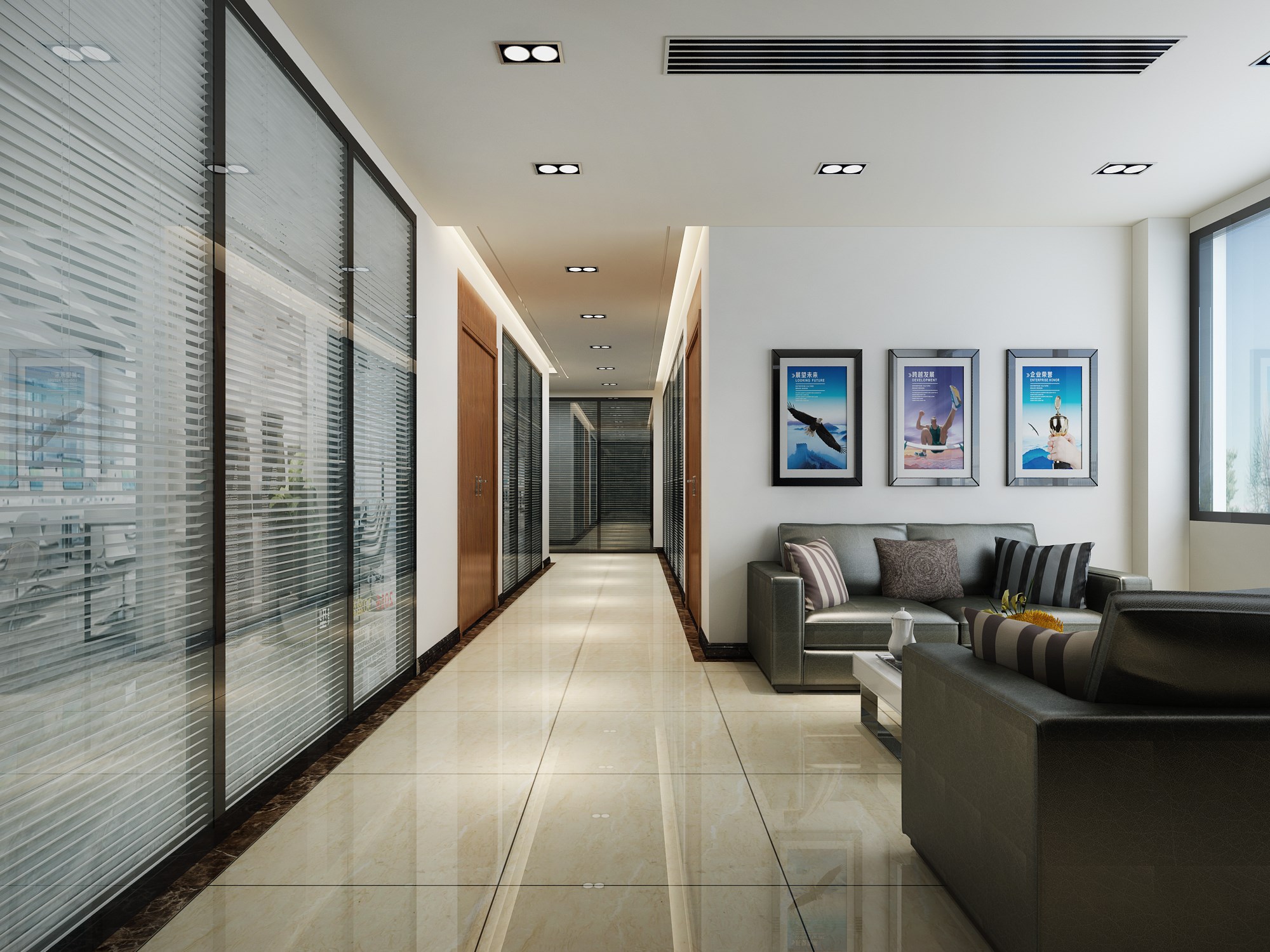 包裝公司辦公室裝修設計-第3張圖片-上海古都建筑設計集團 包裝公司辦公室裝修設計-第3張圖片-上海古都建筑設計集團