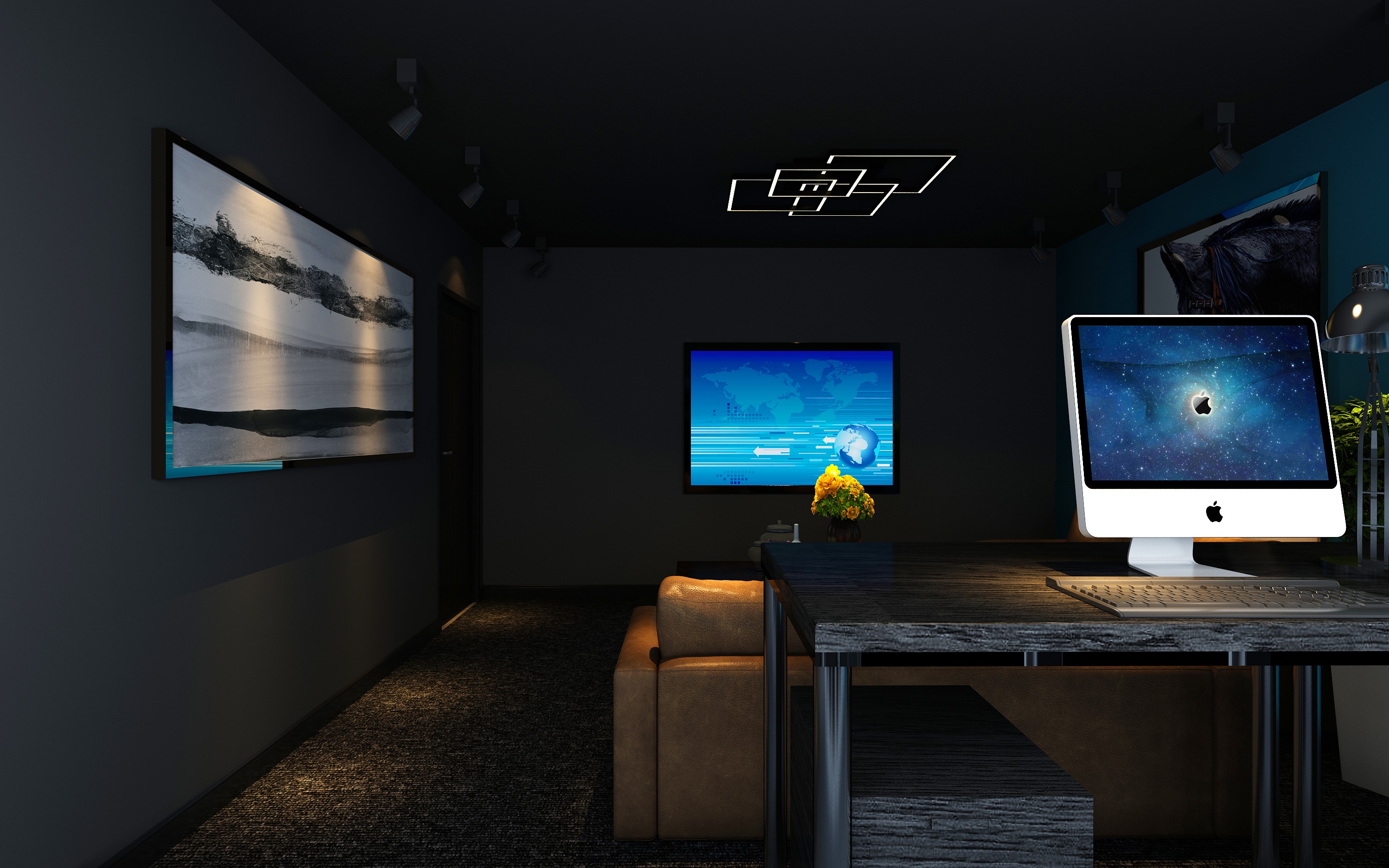 虹口區文藝氣息辦公室裝修設計-第1張圖片-上海古都建筑設計集團