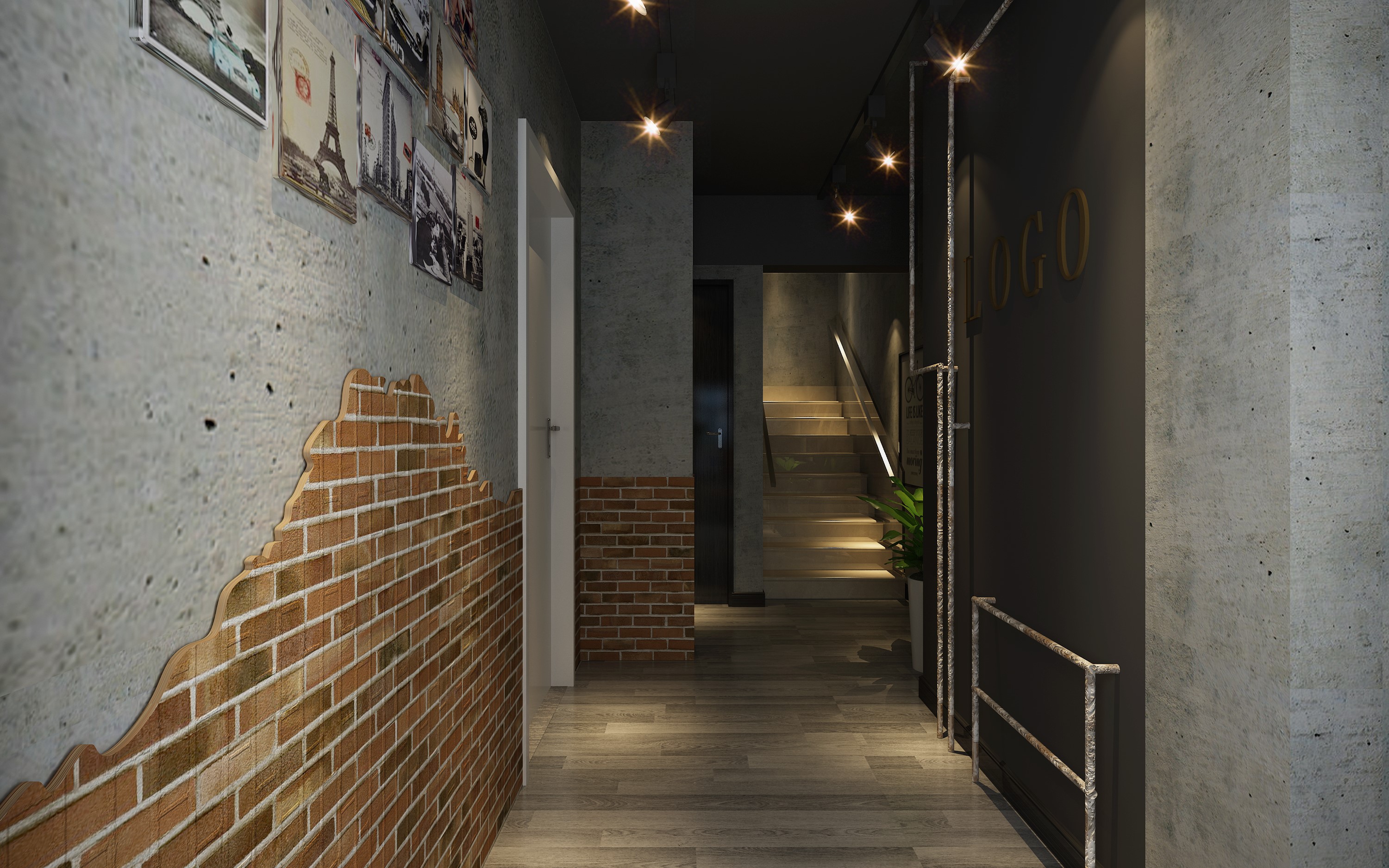 虹口區文藝氣息辦公室裝修設計-第2張圖片-上海古都建筑設計集團