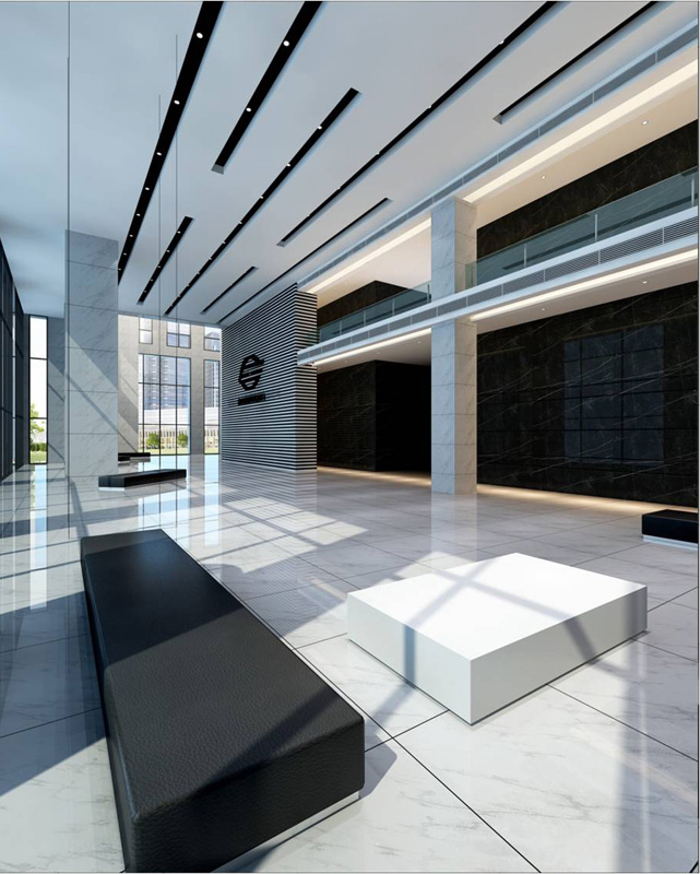 國際辦公樓裝修設計效果圖-第2張圖片-上海古都建筑設計集團 國際辦公樓裝修設計效果圖-第2張圖片-上海古都建筑設計集團