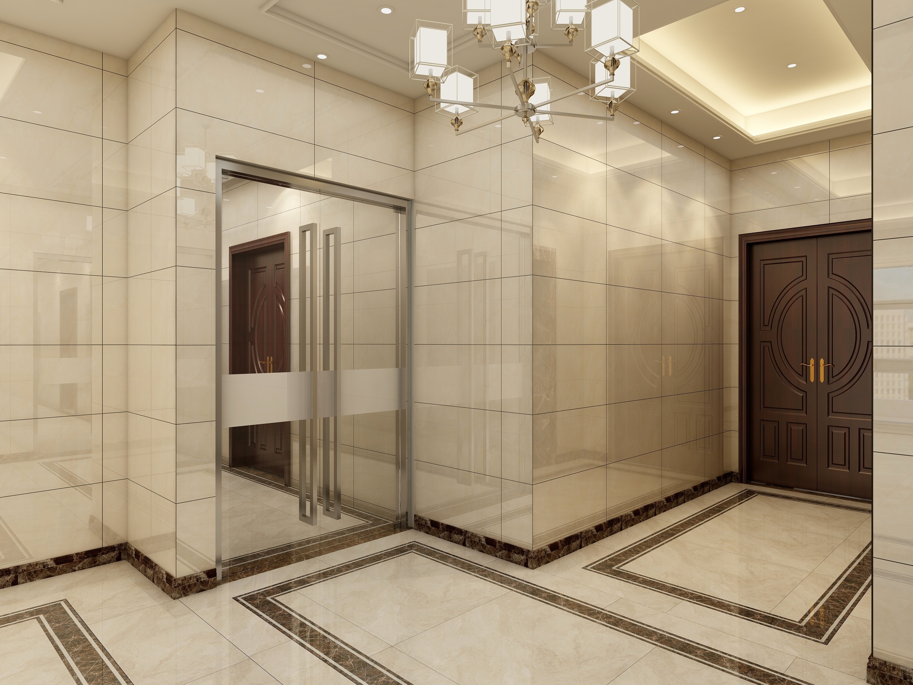 辦公室過(guò)道裝修設(shè)計(jì)效果圖-第3張圖片-上海古都建筑設(shè)計(jì)集團(tuán)