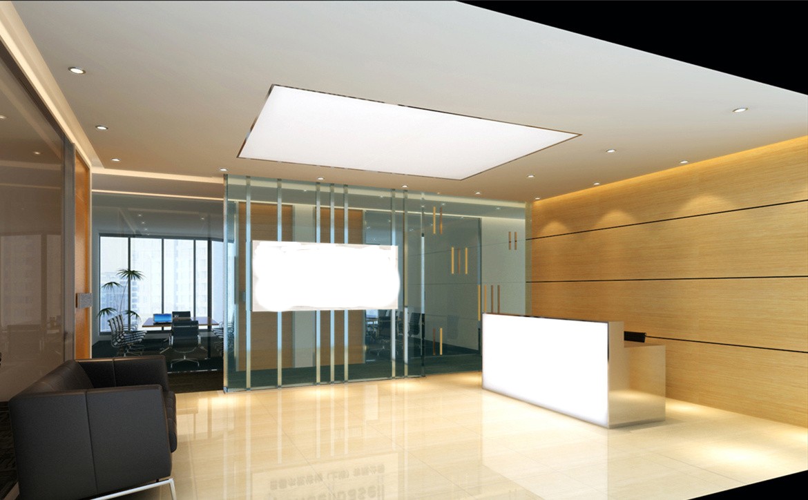 普陀區簡約辦公空間裝修設計-第1張圖片-上海古都建筑設計集團