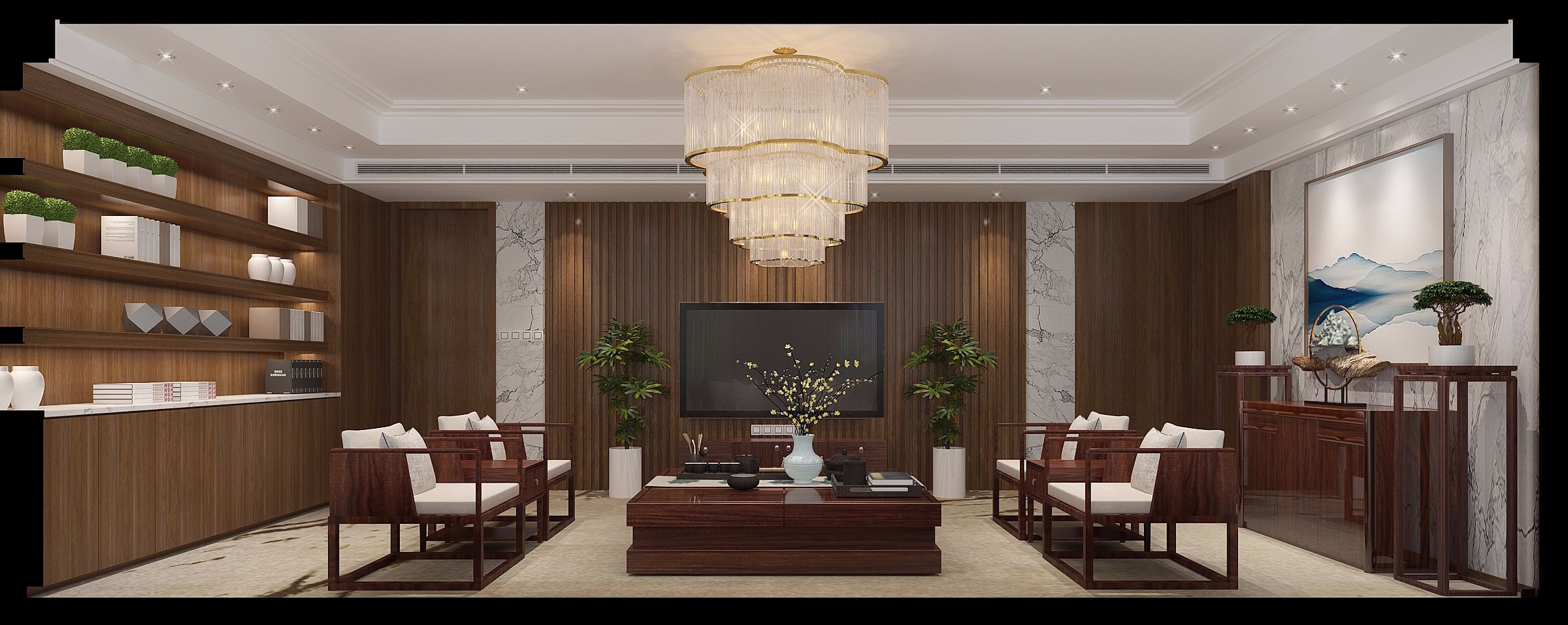 古典大氣老板辦公室裝修設(shè)計-第9張圖片-上海古都建筑設(shè)計集團 古典大氣老板辦公室裝修設(shè)計-第9張圖片-上海古都建筑設(shè)計集團