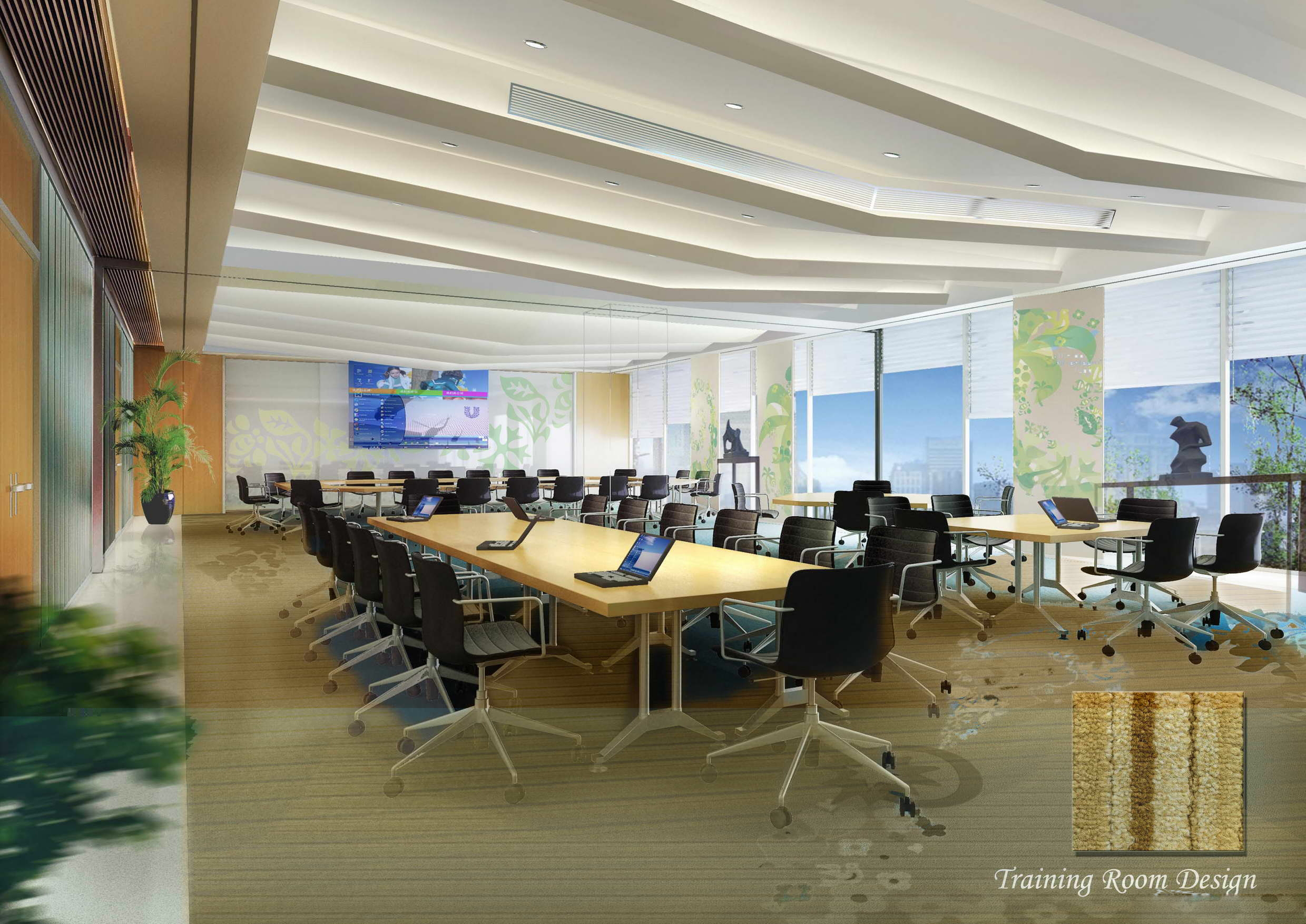 科技研發中心辦公室裝修設計-第4張圖片-上海古都建筑設計集團