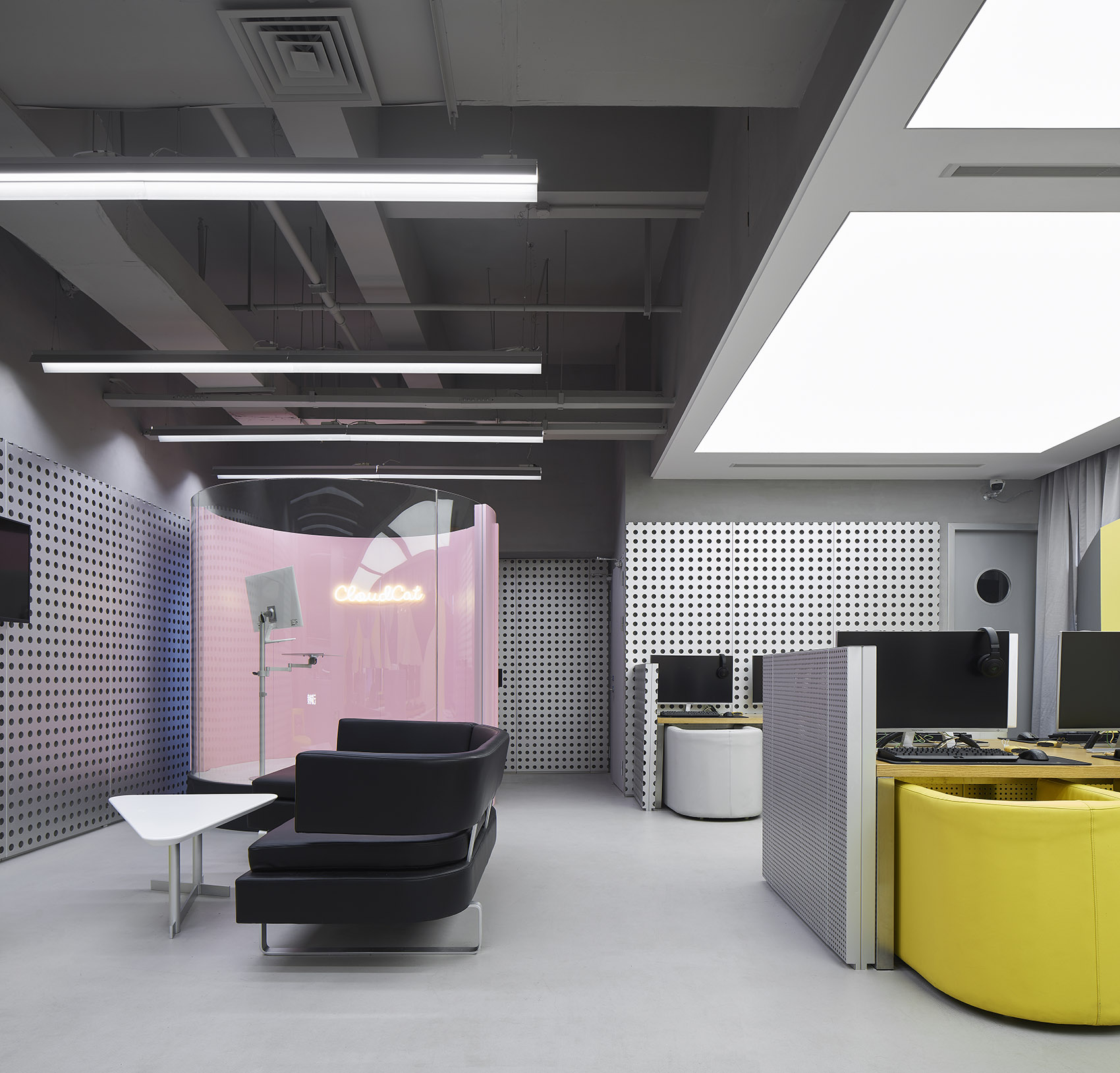 簡約時尚風(fēng)格網(wǎng)吧裝修設(shè)計-第5張圖片-上海古都建筑設(shè)計集團 簡約時尚風(fēng)格網(wǎng)吧裝修設(shè)計-第5張圖片-上海古都建筑設(shè)計集團