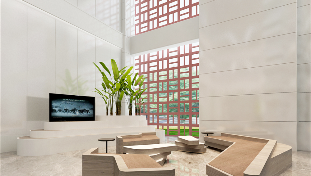 現(xiàn)代科技圖書(shū)館裝修設(shè)計(jì)-第4張圖片-上海古都建筑設(shè)計(jì)集團(tuán)