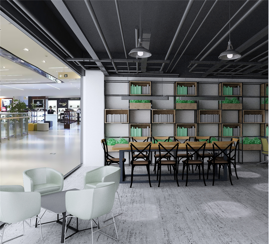 工業風服裝店裝修設計-第2張圖片-上海古都建筑設計集團 工業風服裝店裝修設計-第2張圖片-上海古都建筑設計集團