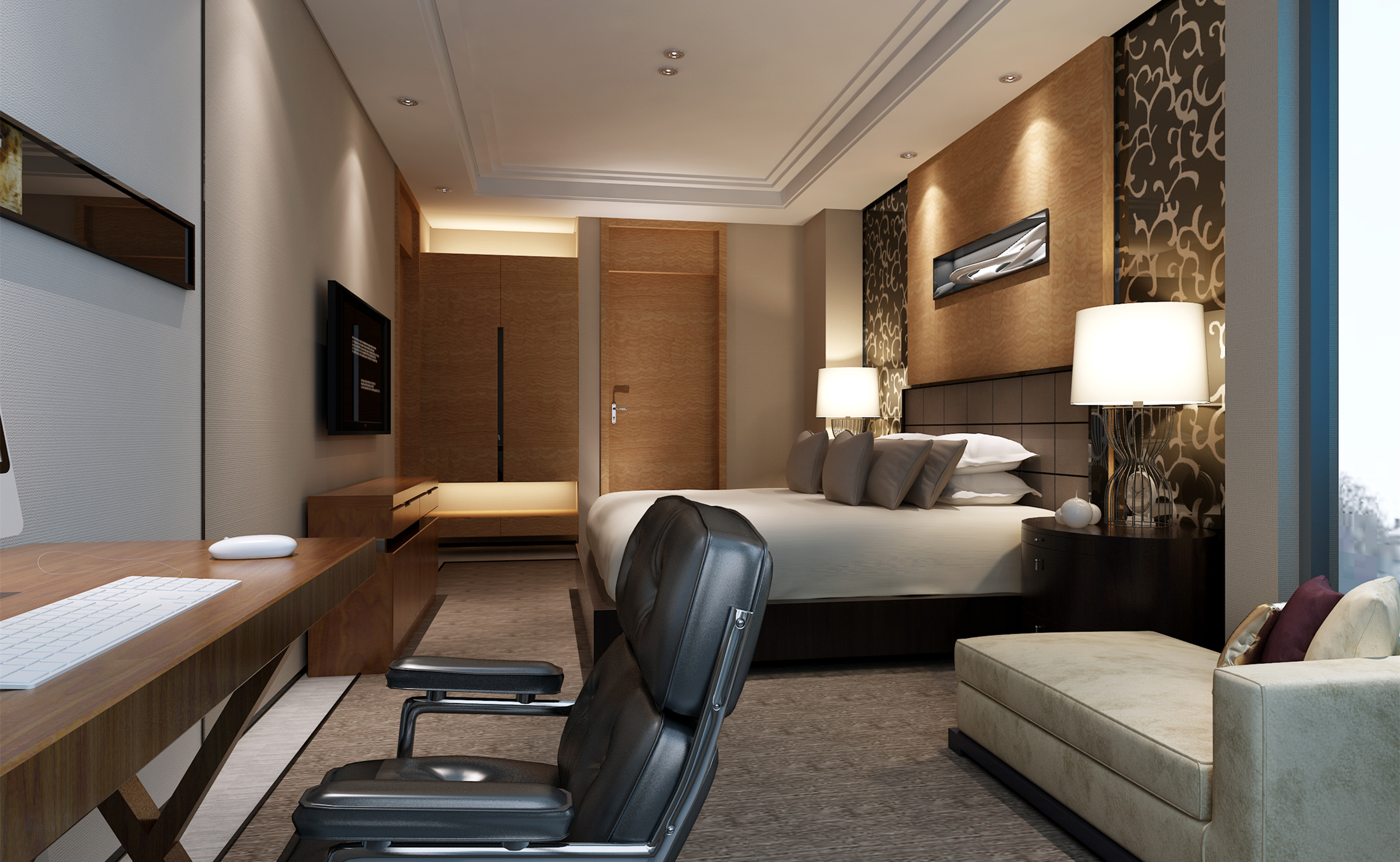 高檔奢華辦公室裝修設計-第6張圖片-上海古都建筑設計集團 高檔奢華辦公室裝修設計-第6張圖片-上海古都建筑設計集團