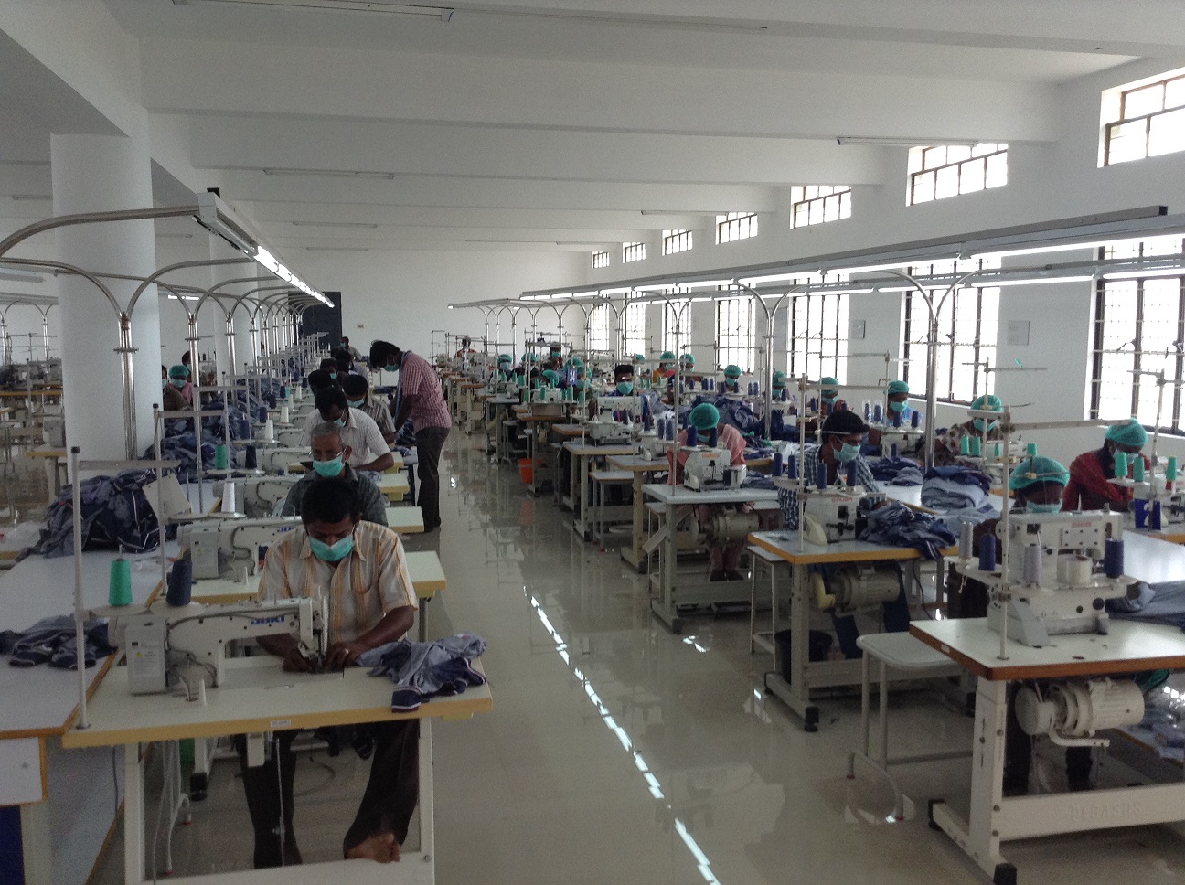 大型服裝生產車間裝修設計-第4張圖片-上海古都建筑設計集團 大型服裝生產車間裝修設計-第4張圖片-上海古都建筑設計集團