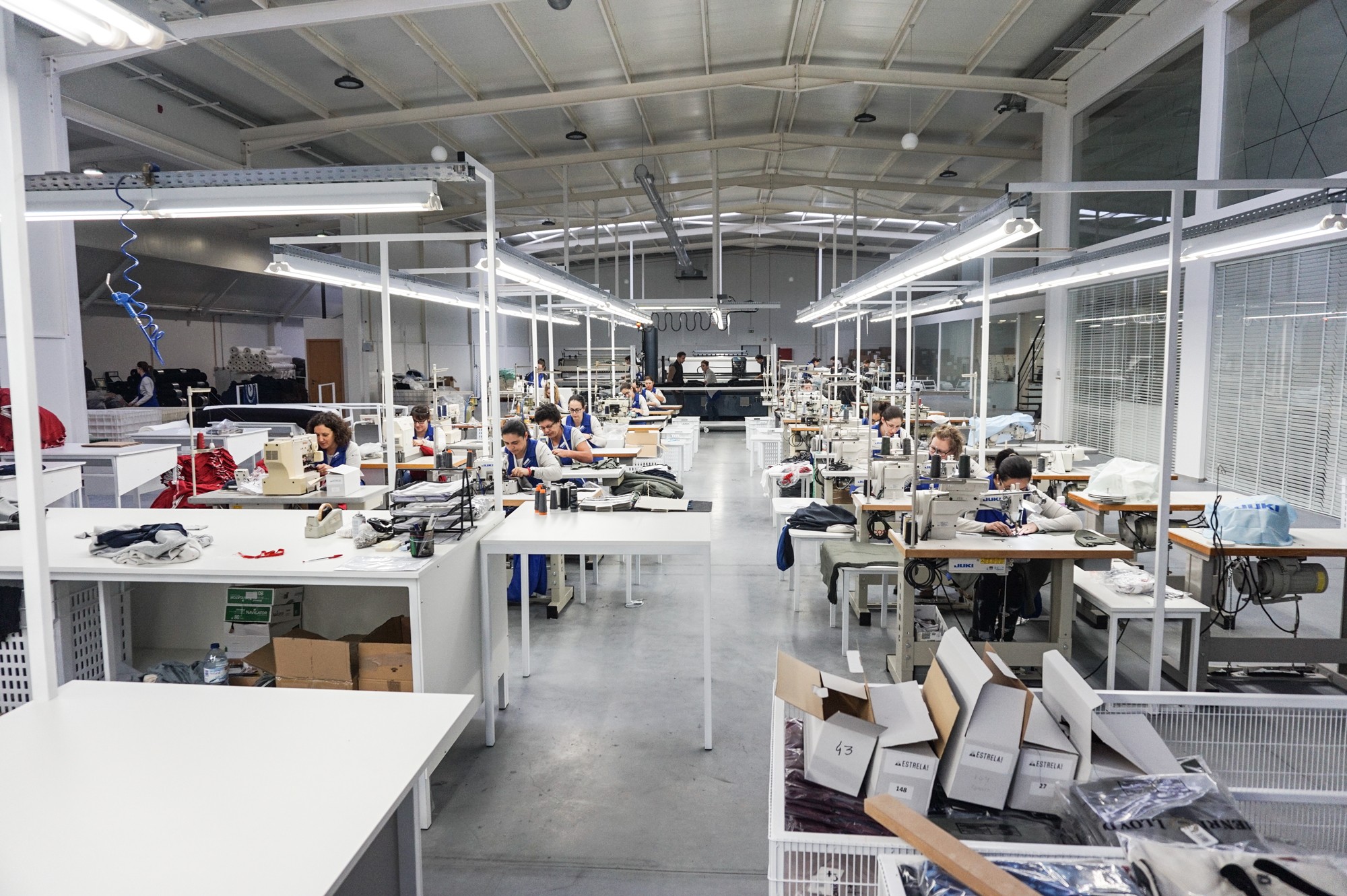 大型服裝生產車間裝修設計-第3張圖片-上海古都建筑設計集團 大型服裝生產車間裝修設計-第3張圖片-上海古都建筑設計集團