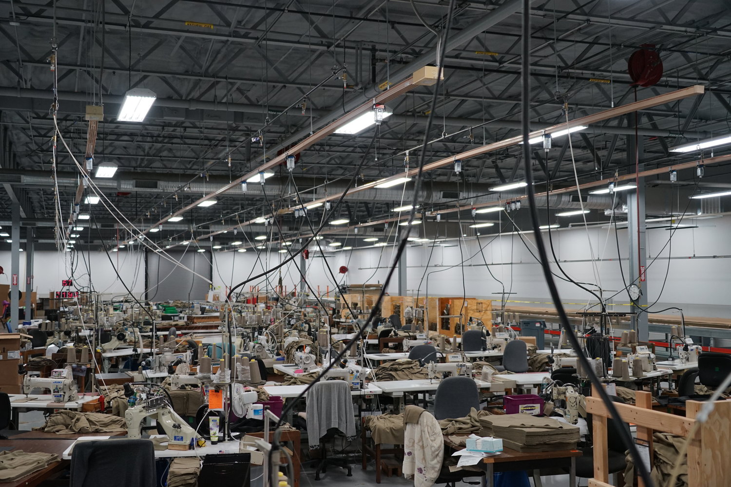 大型服裝生產車間裝修設計-第6張圖片-上海古都建筑設計集團 大型服裝生產車間裝修設計-第6張圖片-上海古都建筑設計集團