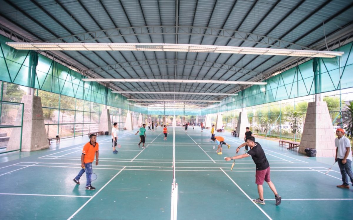 大型羽毛球場裝修設(shè)計(jì)-第1張圖片-上海古都建筑設(shè)計(jì)集團(tuán) 大型羽毛球場裝修設(shè)計(jì)-第1張圖片-上海古都建筑設(shè)計(jì)集團(tuán)