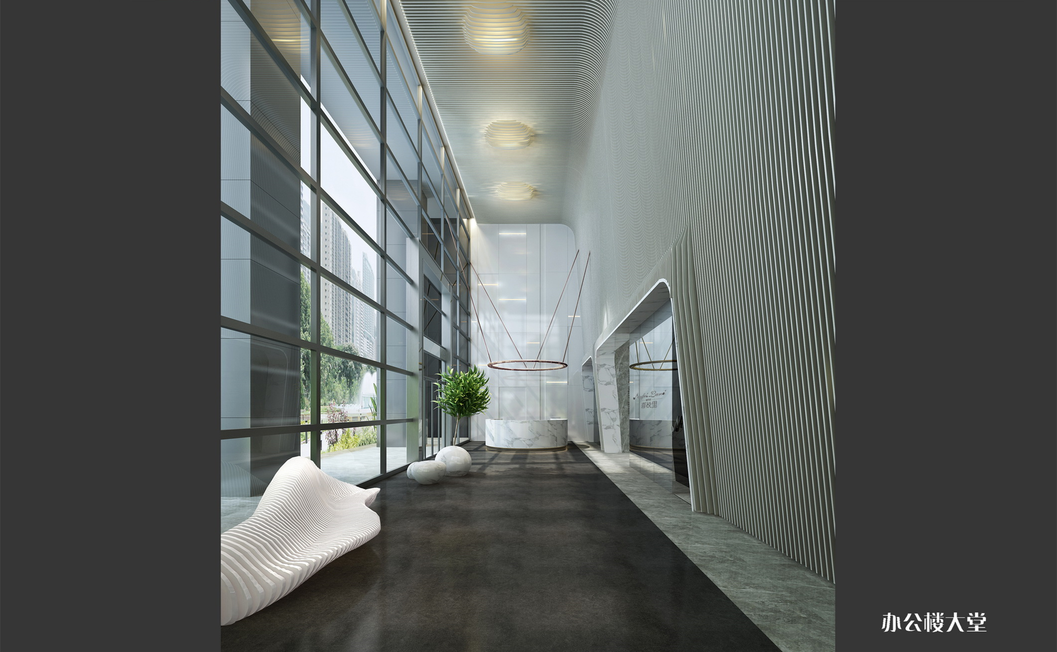 新式科技風(fēng)辦公樓裝修設(shè)計-第3張圖片-上海古都建筑設(shè)計集團 新式科技風(fēng)辦公樓裝修設(shè)計-第3張圖片-上海古都建筑設(shè)計集團