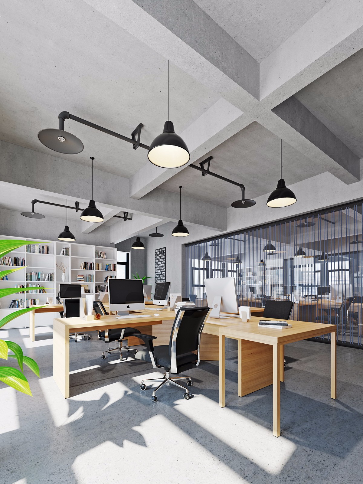 簡約開朗木質(zhì)辦公室裝修-第2張圖片-上海古都建筑設計集團