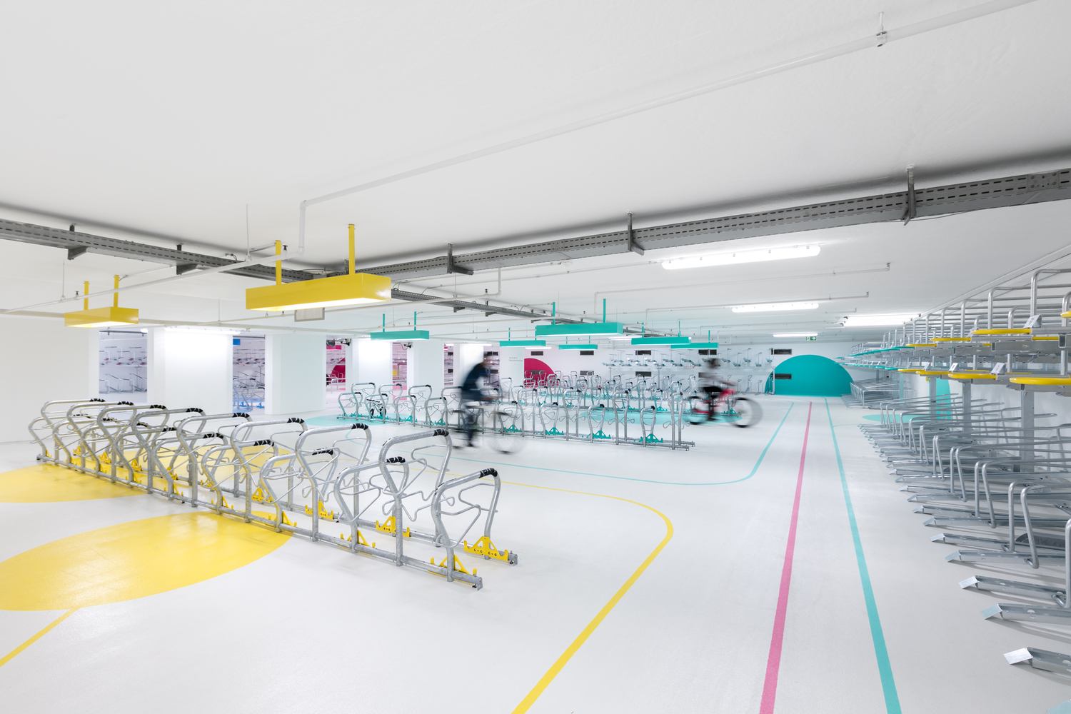 現代簡約自行車停車場裝修設計-第1張圖片-上海古都建筑設計集團 現代簡約自行車停車場裝修設計-第1張圖片-上海古都建筑設計集團