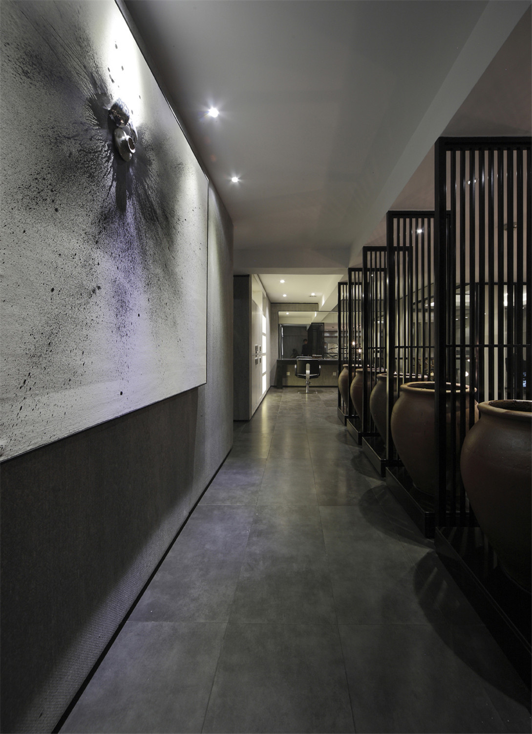 復式風格理發店裝修設計-第1張圖片-上海古都建筑設計集團 復式風格理發店裝修設計-第1張圖片-上海古都建筑設計集團