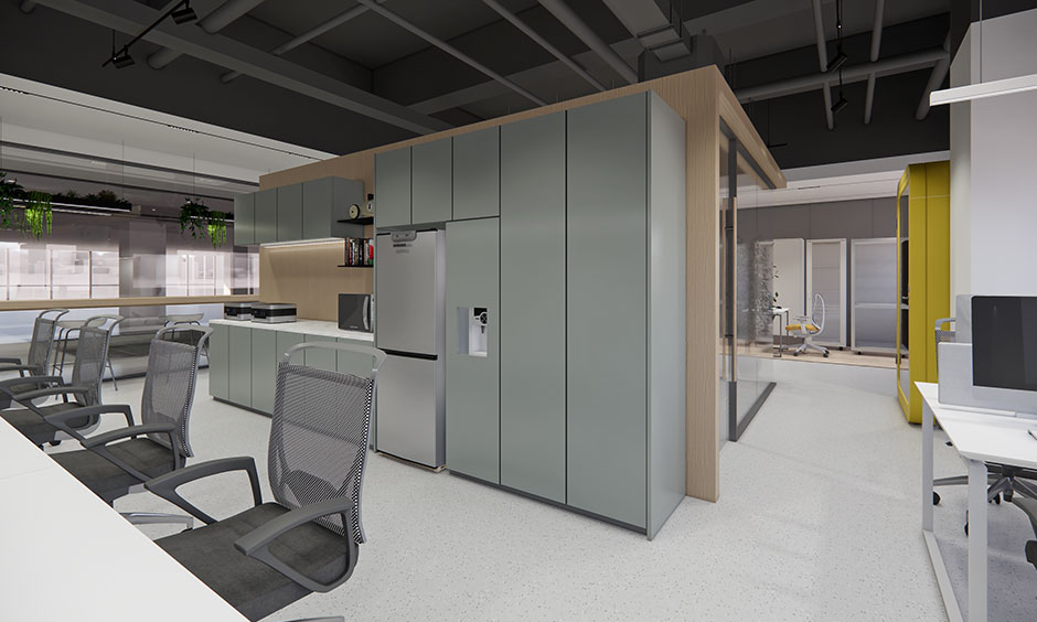 簡約科技風(fēng)格辦公室裝修設(shè)計-第5張圖片-上海古都建筑設(shè)計集團(tuán) 簡約科技風(fēng)格辦公室裝修設(shè)計-第5張圖片-上海古都建筑設(shè)計集團(tuán)