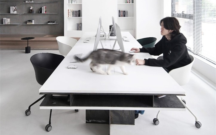 工業(yè)建筑風格辦公室裝修設計效果圖-第1張圖片-上海古都建筑設計集團 工業(yè)建筑風格辦公室裝修設計效果圖-第1張圖片-上海古都建筑設計集團