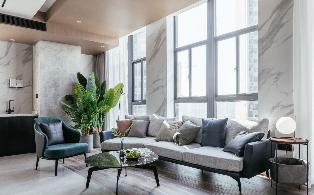 輕奢休閑風(fēng)格辦公室裝修設(shè)計-第4張圖片-上海古都建筑設(shè)計集團 輕奢休閑風(fēng)格辦公室裝修設(shè)計-第4張圖片-上海古都建筑設(shè)計集團