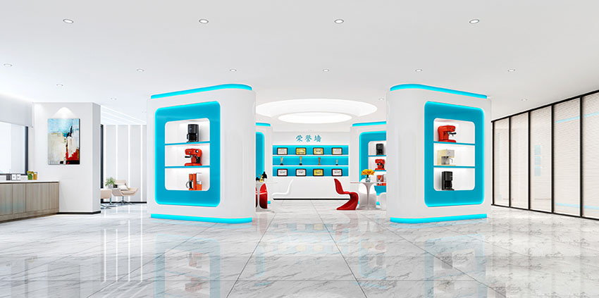 虹口1000平智能家居公司辦公室及展廳設計-第5張圖片-上海古都建筑設計集團