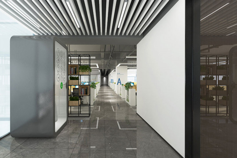 3000平現代化的設計元素辦公室裝潢效果-第5張圖片-上海古都建筑設計集團 3000平現代化的設計元素辦公室裝潢效果-第5張圖片-上海古都建筑設計集團