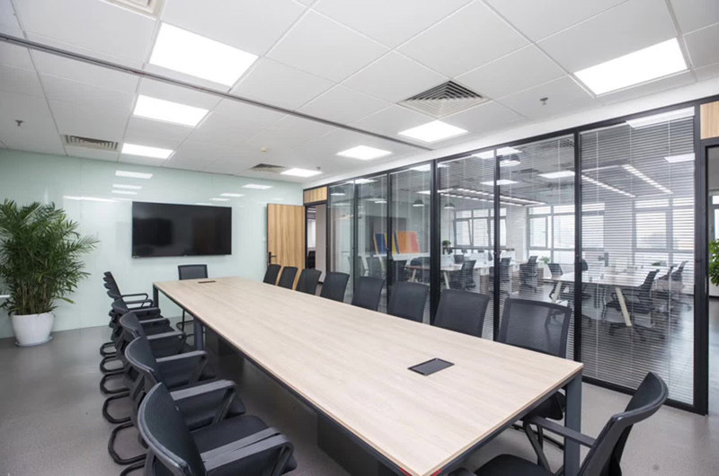 普陀新城市廣場1000平辦公樓設(shè)計裝潢-辦公室裝修設(shè)計效果圖-第2張圖片-上海古都建筑設(shè)計集團(tuán)