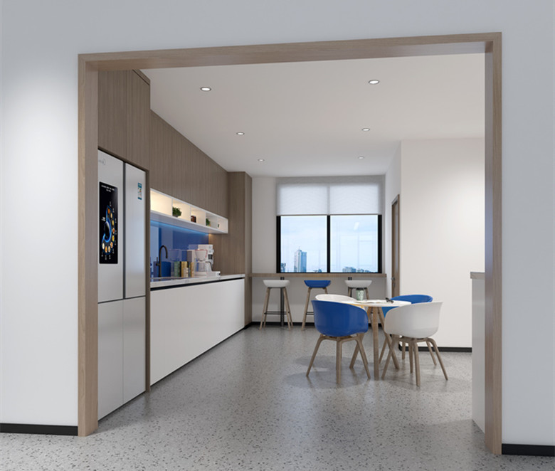 松江2000平車間加辦公室設計布局方案-辦公室裝修設計效果圖-第5張圖片-上海古都建筑設計集團